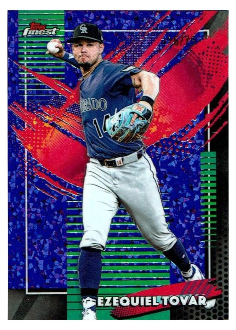 2026 Topps Finest Ezequiel Tovar #234 card