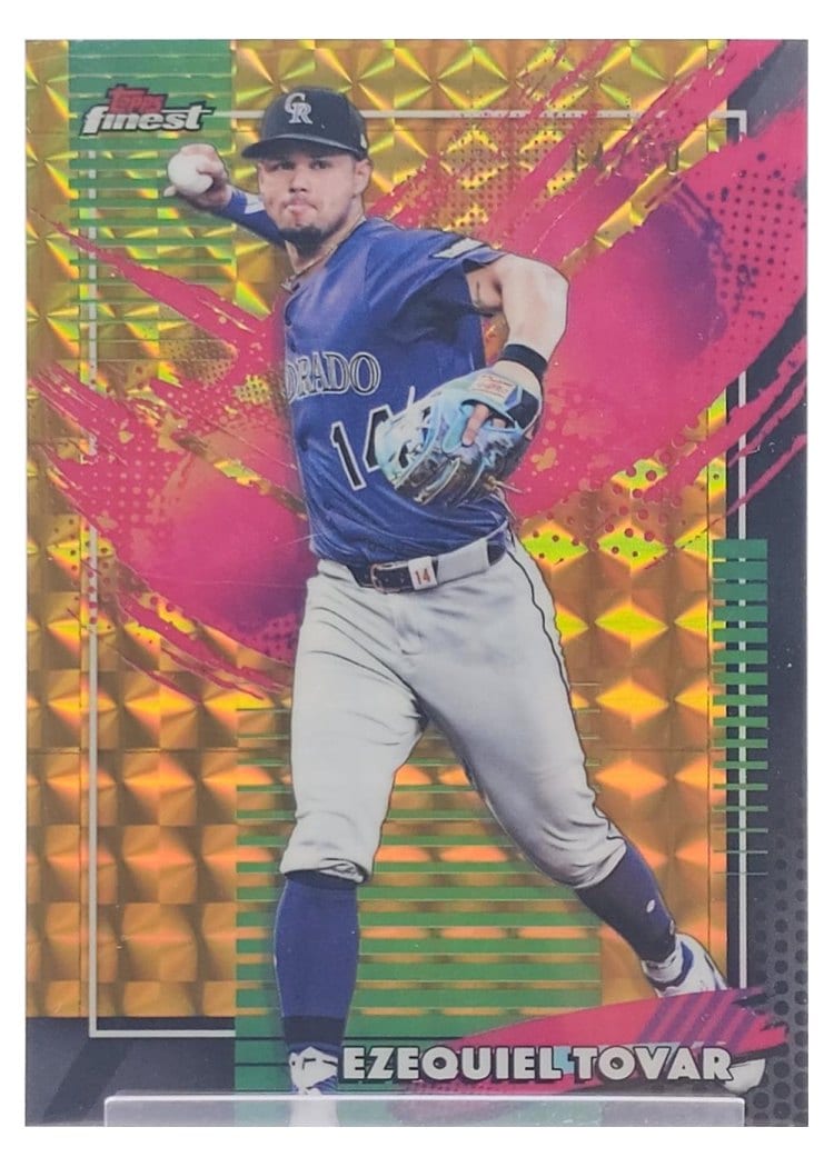 2026 Topps Finest Ezequiel Tovar #234 card