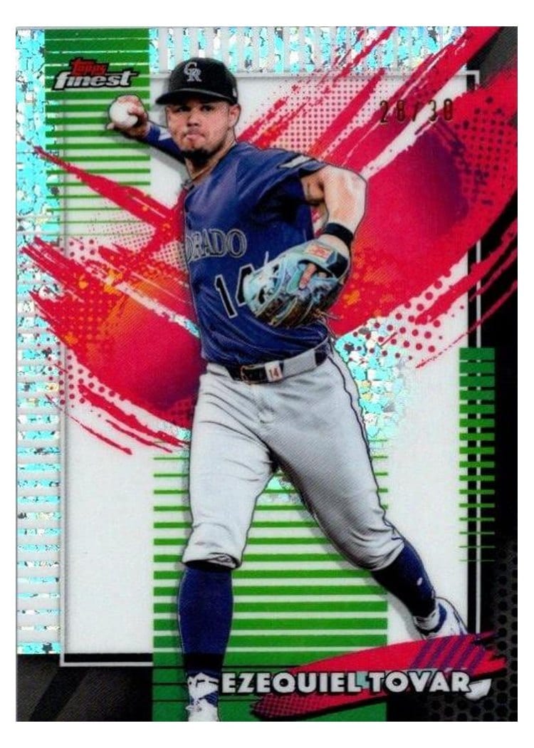 2026 Topps Finest Ezequiel Tovar #234 card