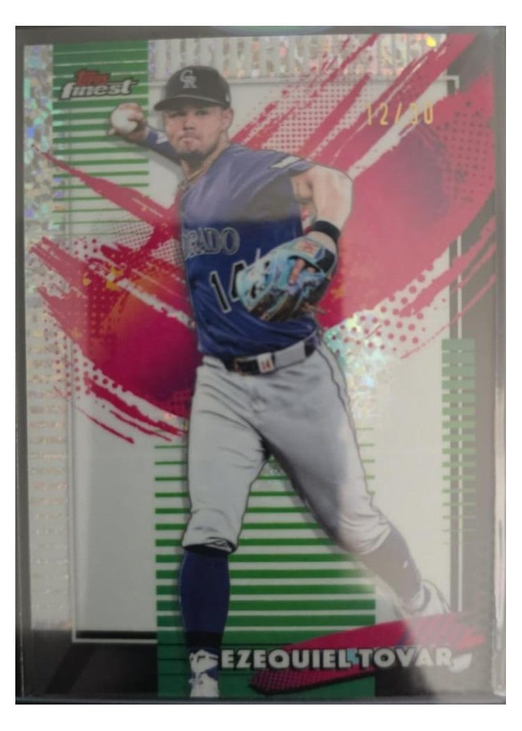 2026 Topps Finest Ezequiel Tovar #234 card