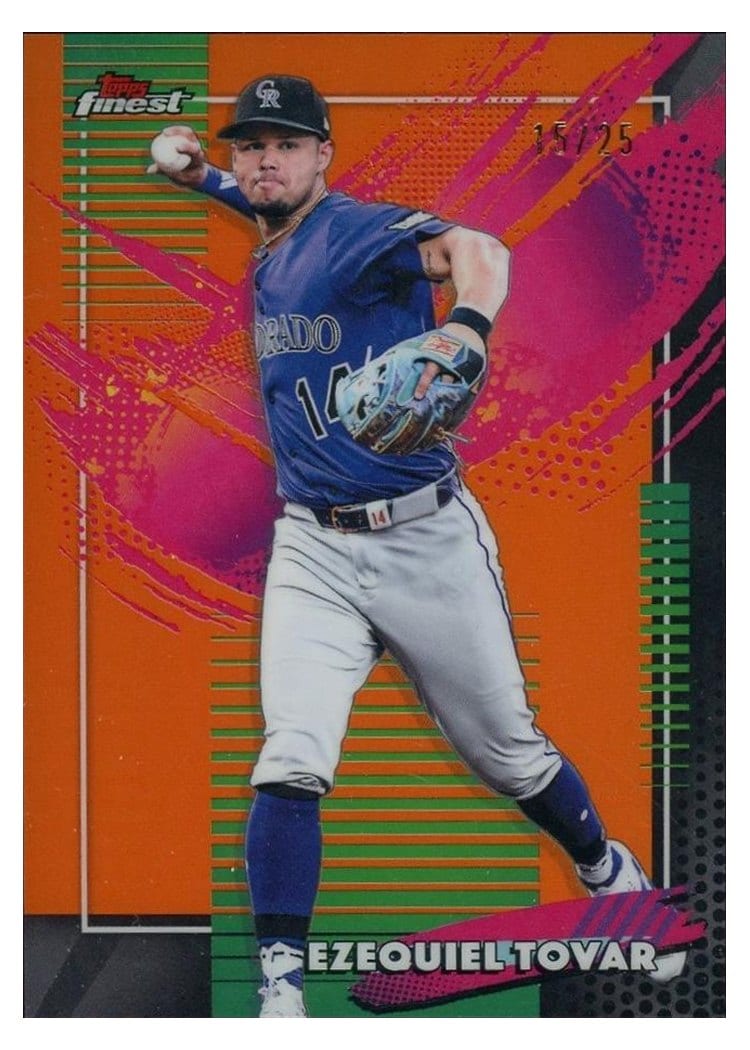 2026 Topps Finest Ezequiel Tovar #234 card