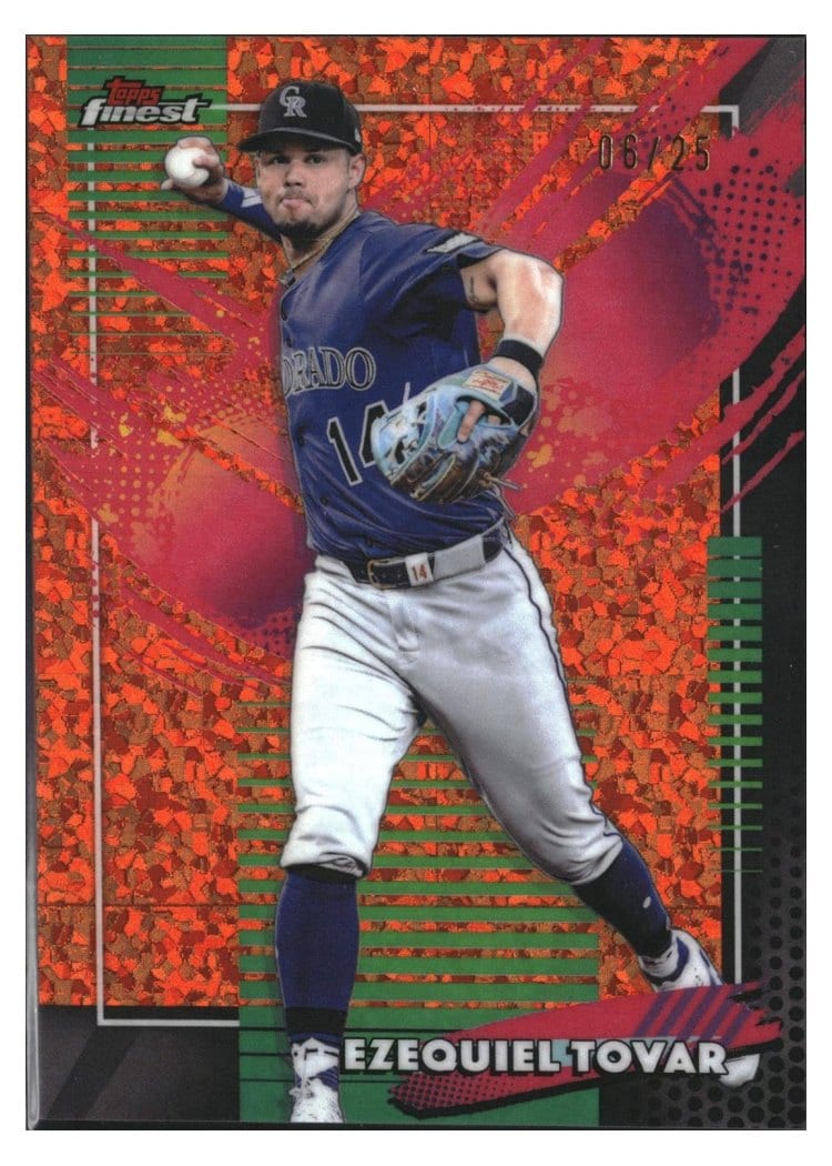 2026 Topps Finest Ezequiel Tovar #234 card
