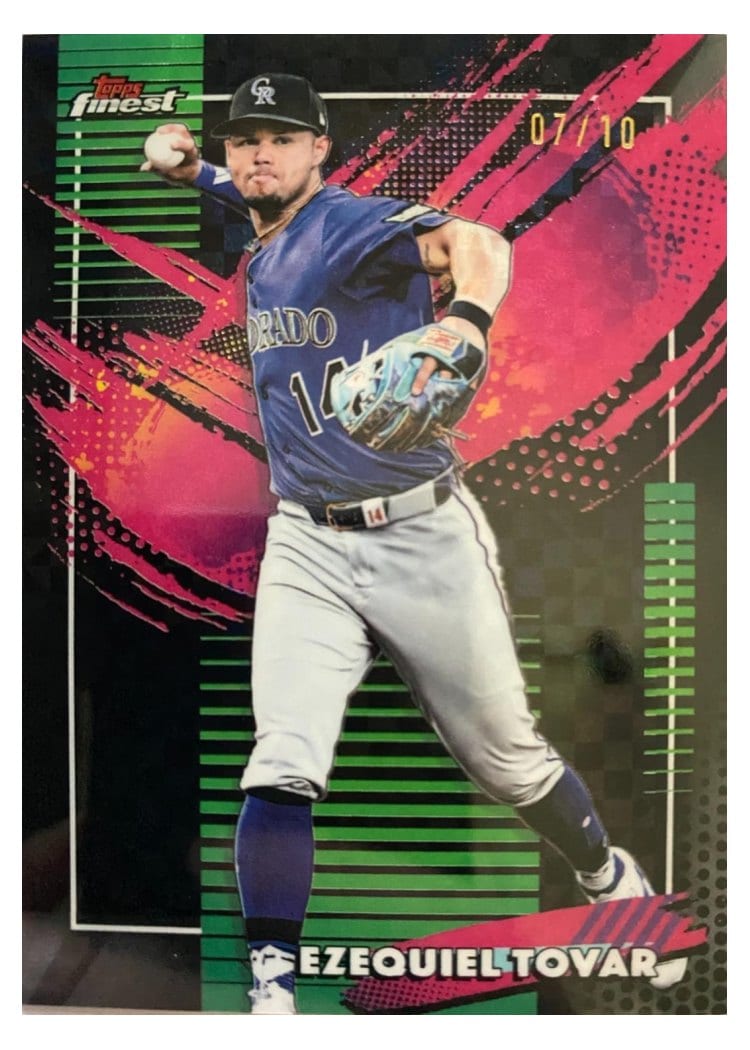 2026 Topps Finest Ezequiel Tovar #234 card