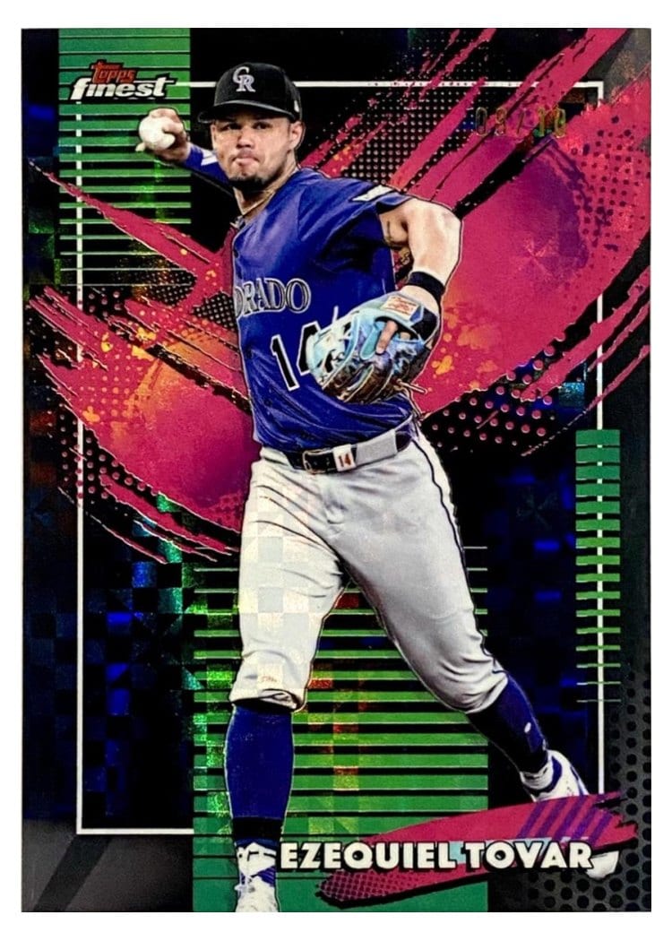 2026 Topps Finest Ezequiel Tovar #234 card
