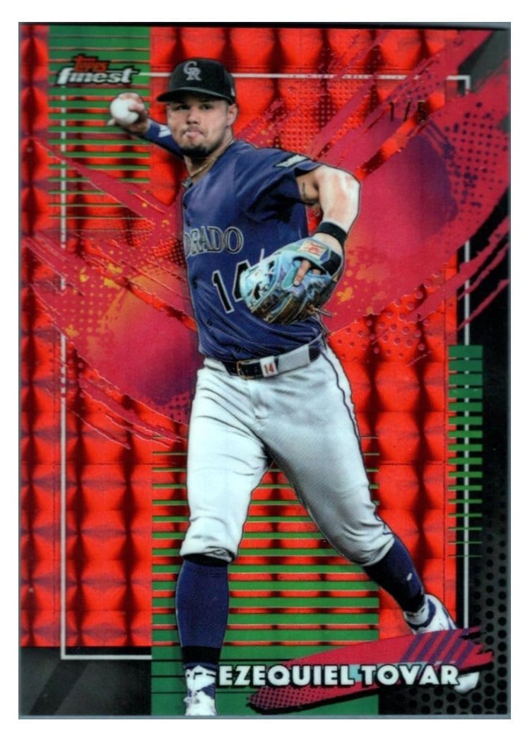 2026 Topps Finest Ezequiel Tovar #234 card