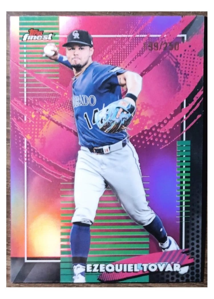 2026 Topps Finest Ezequiel Tovar #234 card