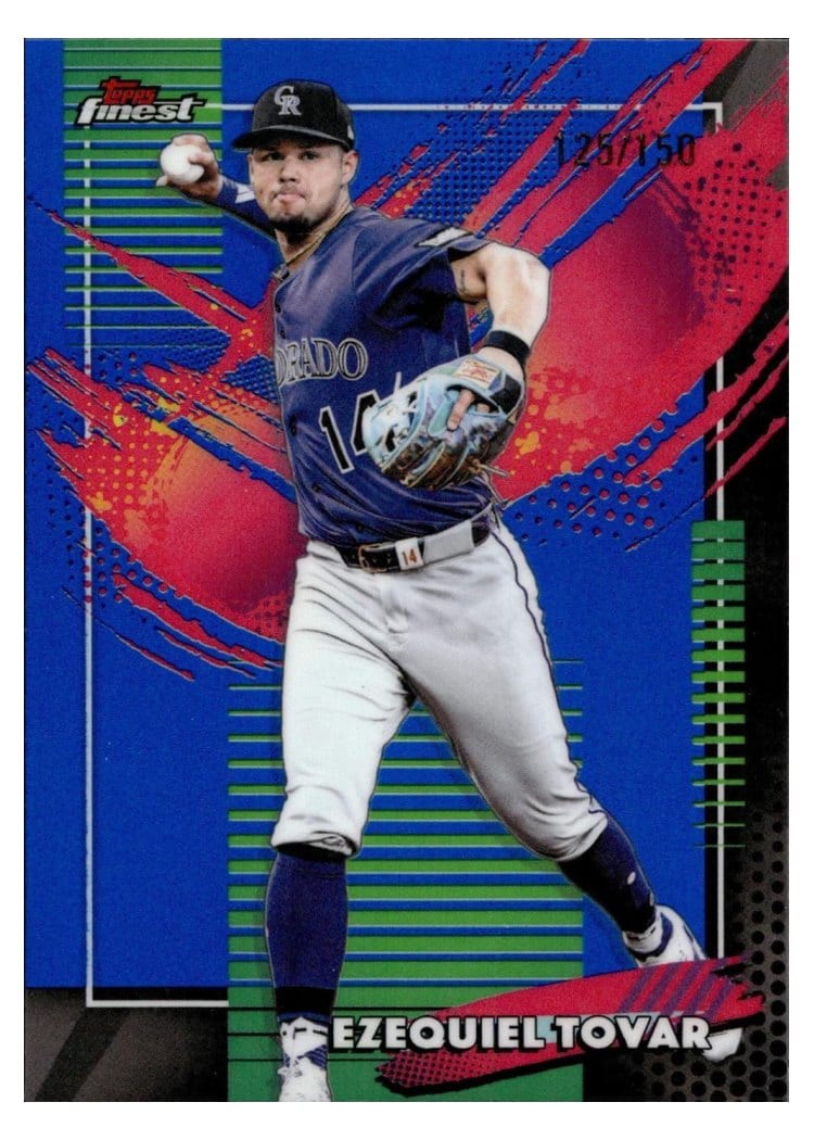 2026 Topps Finest Ezequiel Tovar #234 card