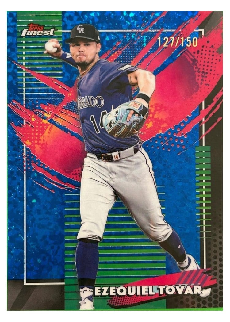 2026 Topps Finest Ezequiel Tovar #234 card