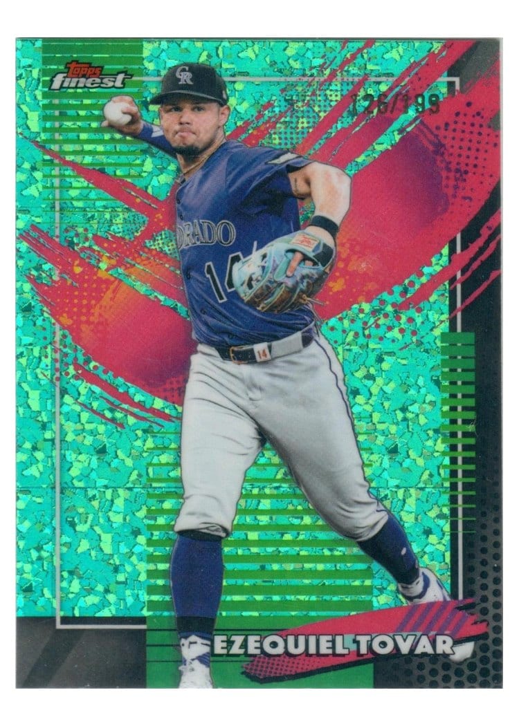 2026 Topps Finest Ezequiel Tovar #234 card