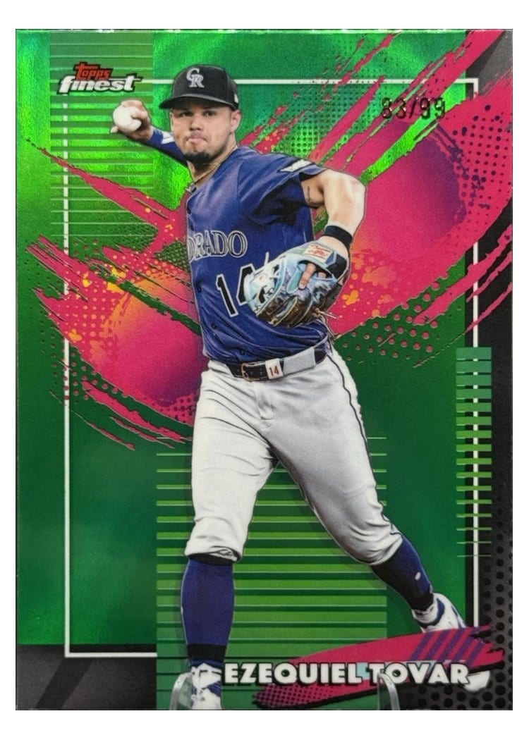 2026 Topps Finest Ezequiel Tovar #234 card