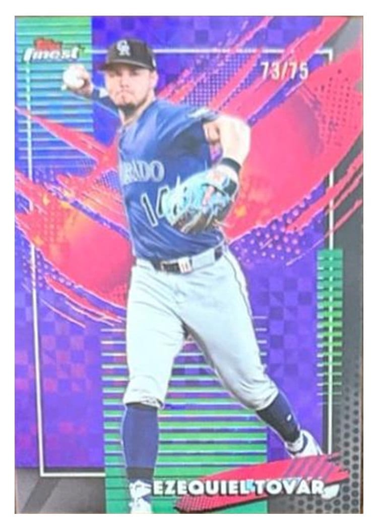 2026 Topps Finest Ezequiel Tovar #234 card