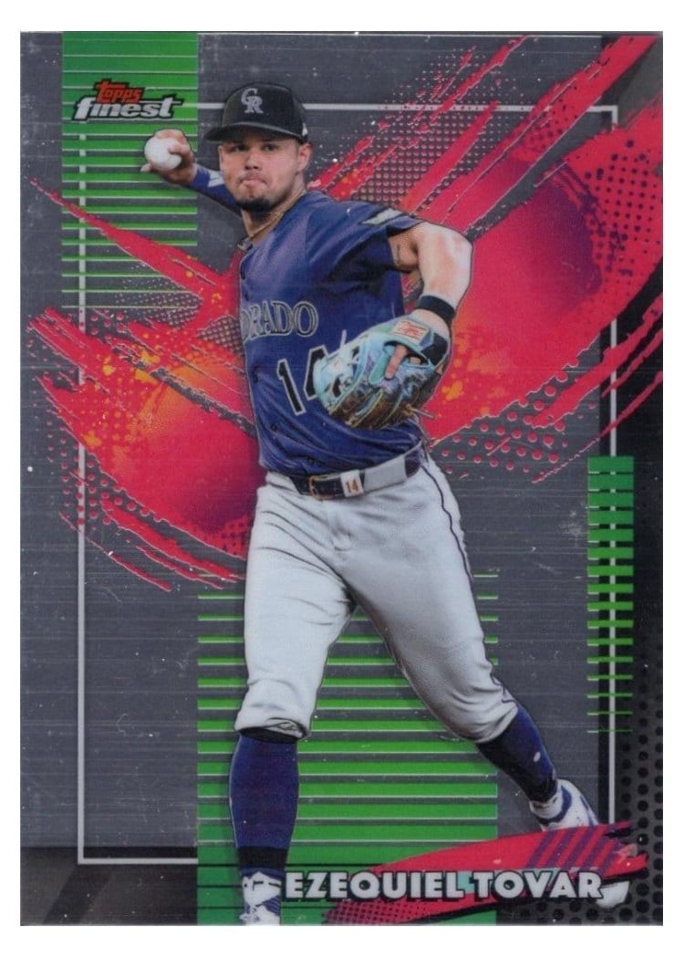 2026 Topps Finest Ezequiel Tovar #234 card