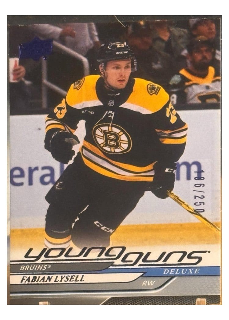2024-25 Upper Deck Base Set Fabian Lysell #721 card