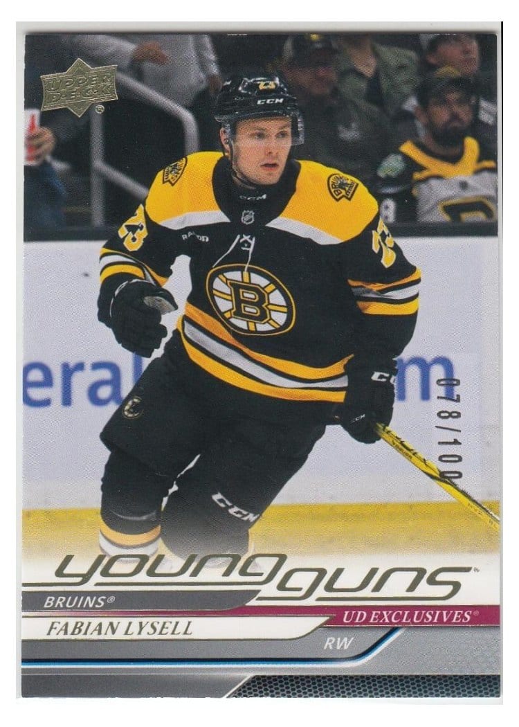 2024-25 Upper Deck Base Set Fabian Lysell #721 card