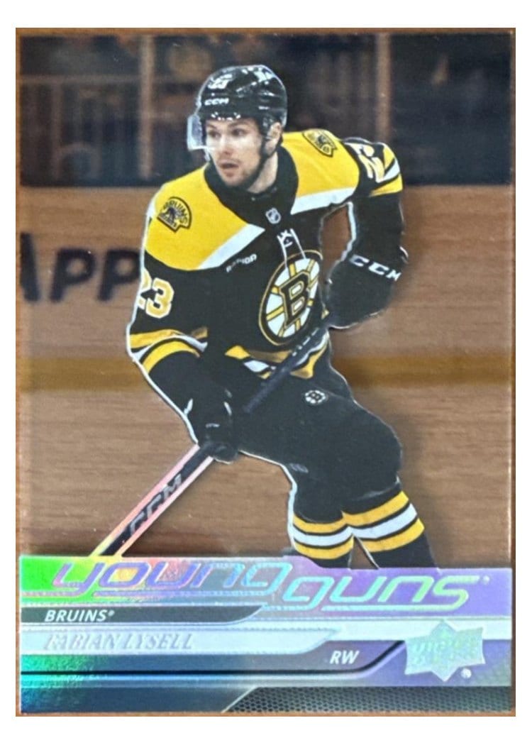 2024-25 Upper Deck Base Set Fabian Lysell #721 card
