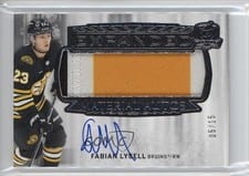 2024-25 Upper Deck The Cup Expanded Materials Autos Fabian Lysell #EM-FL card