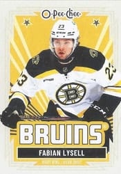 2025-26 O-Pee-Chee Base Retro Fabian Lysell #106 card