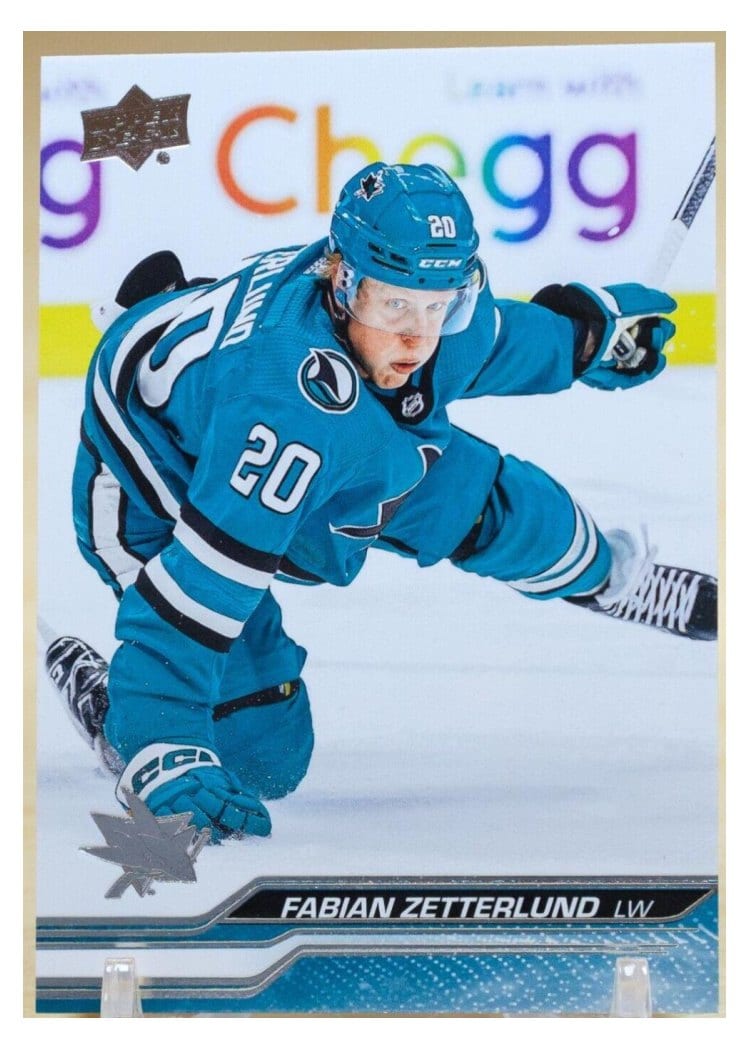 2023-24 Upper Deck Base Set Fabian Zetterlund #392 card