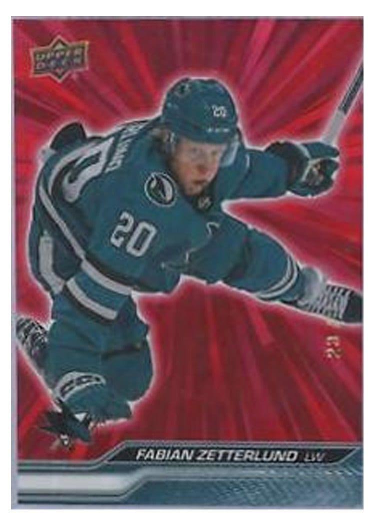 2023-24 Upper Deck Base Set Fabian Zetterlund #392 card