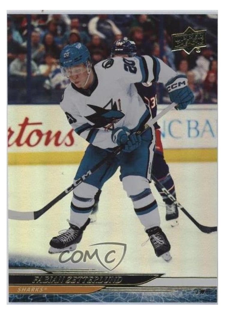 2024-25 Upper Deck Base Set Fabian Zetterlund #148 card