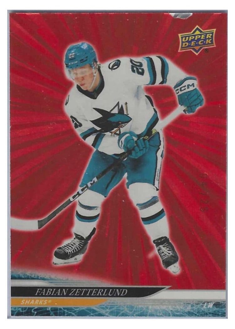 2024-25 Upper Deck Base Set Fabian Zetterlund #148 card