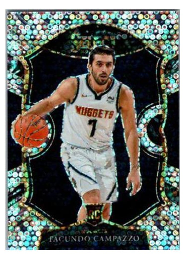2020-21 Panini Select Base Set Facundo Campazzo Disco Prizm #83 card