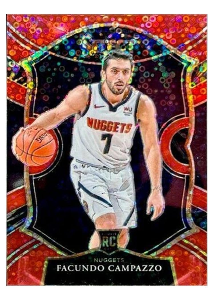 2020-21 Panini Select Base Set Facundo Campazzo #83 card