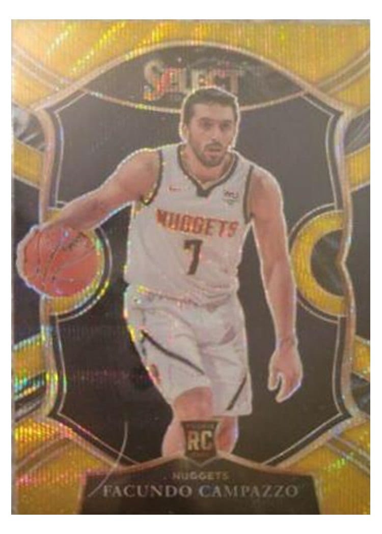 2020-21 Panini Select Base Set Facundo Campazzo #83 card