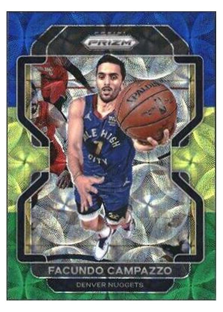 2021-22 Panini Prizm Base Set Facundo Campazzo #54 card
