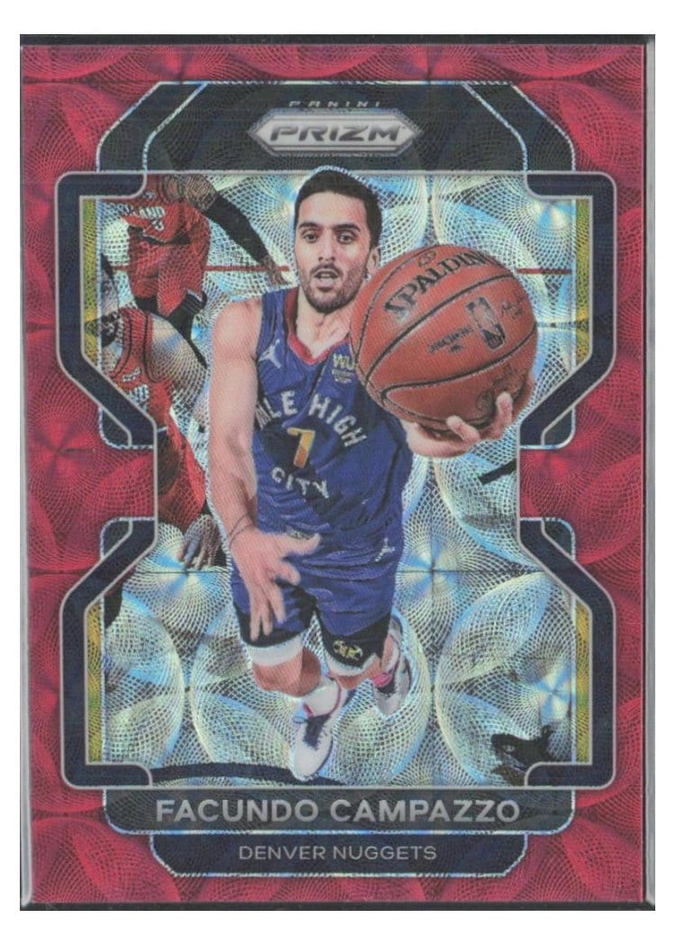 2021-22 Panini Prizm Base Set Facundo Campazzo #54 card