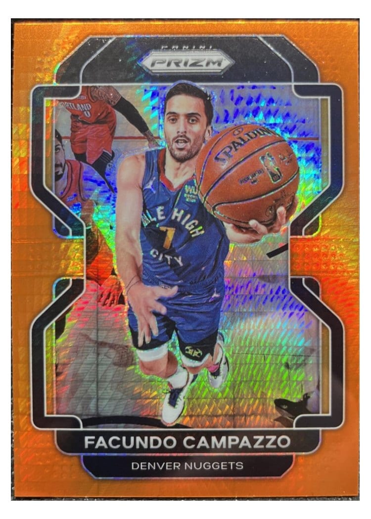 2021-22 Panini Prizm Base Set Facundo Campazzo #54 card