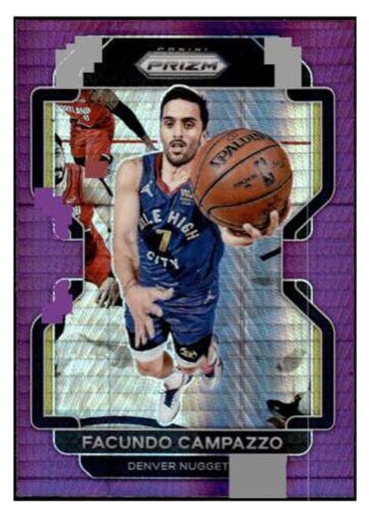 2021-22 Panini Prizm Base Set Facundo Campazzo #54 card