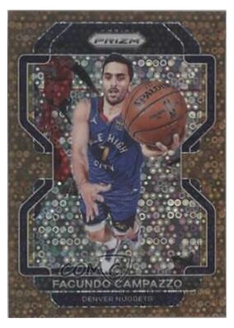 2021-22 Panini Prizm Base Set Facundo Campazzo #54 card