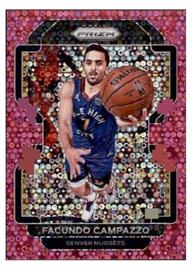 2021-22 Panini Prizm Base Set Facundo Campazzo #54 card