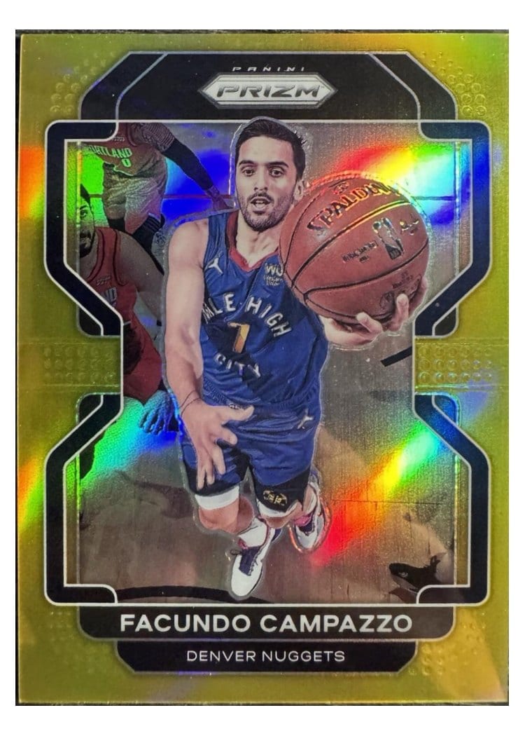 2021-22 Panini Prizm Base Set Facundo Campazzo #54 card
