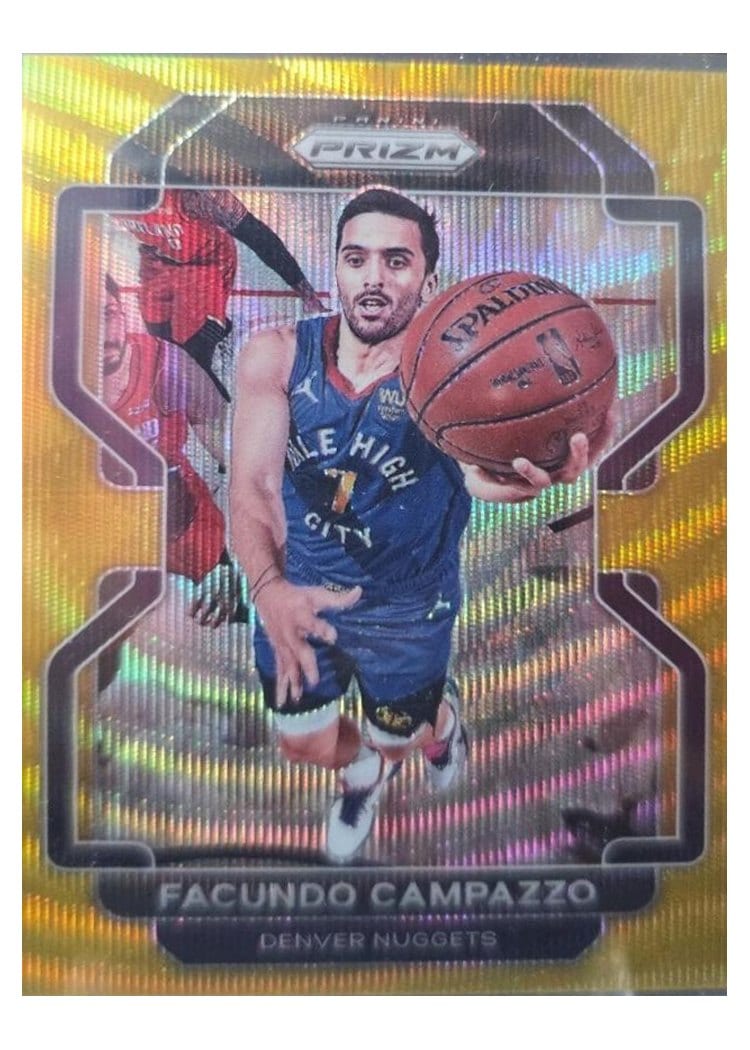 2021-22 Panini Prizm Base Set Facundo Campazzo #54 card