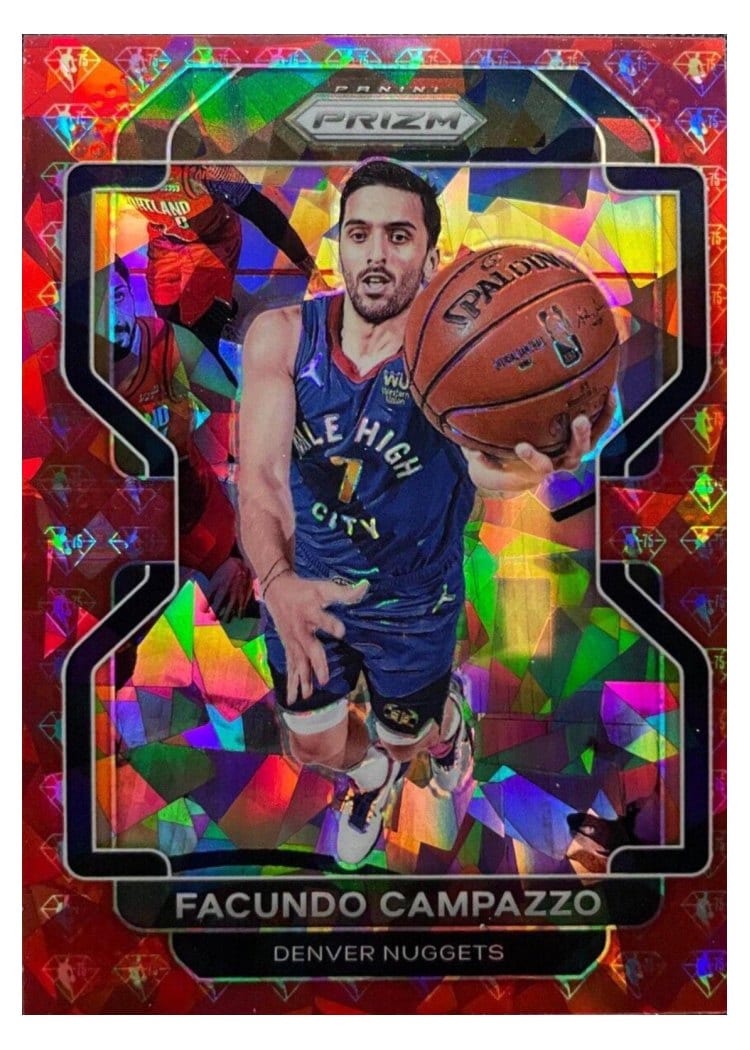 2021-22 Panini Prizm Base Set Facundo Campazzo #54 card
