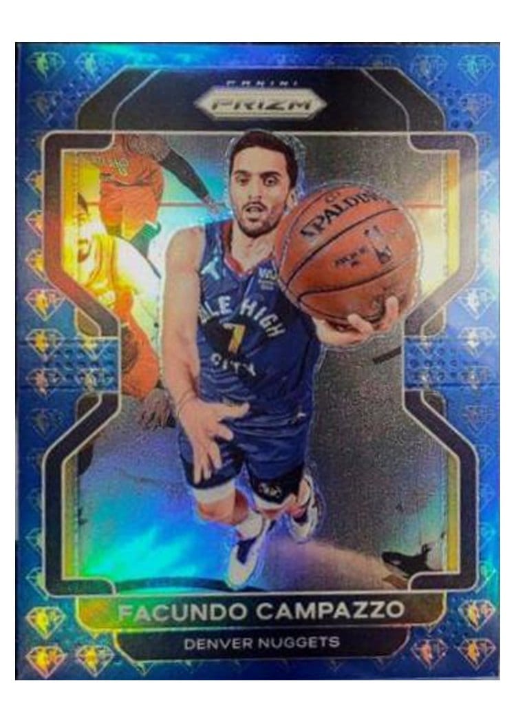 2021-22 Panini Prizm Base Set Facundo Campazzo #54 card