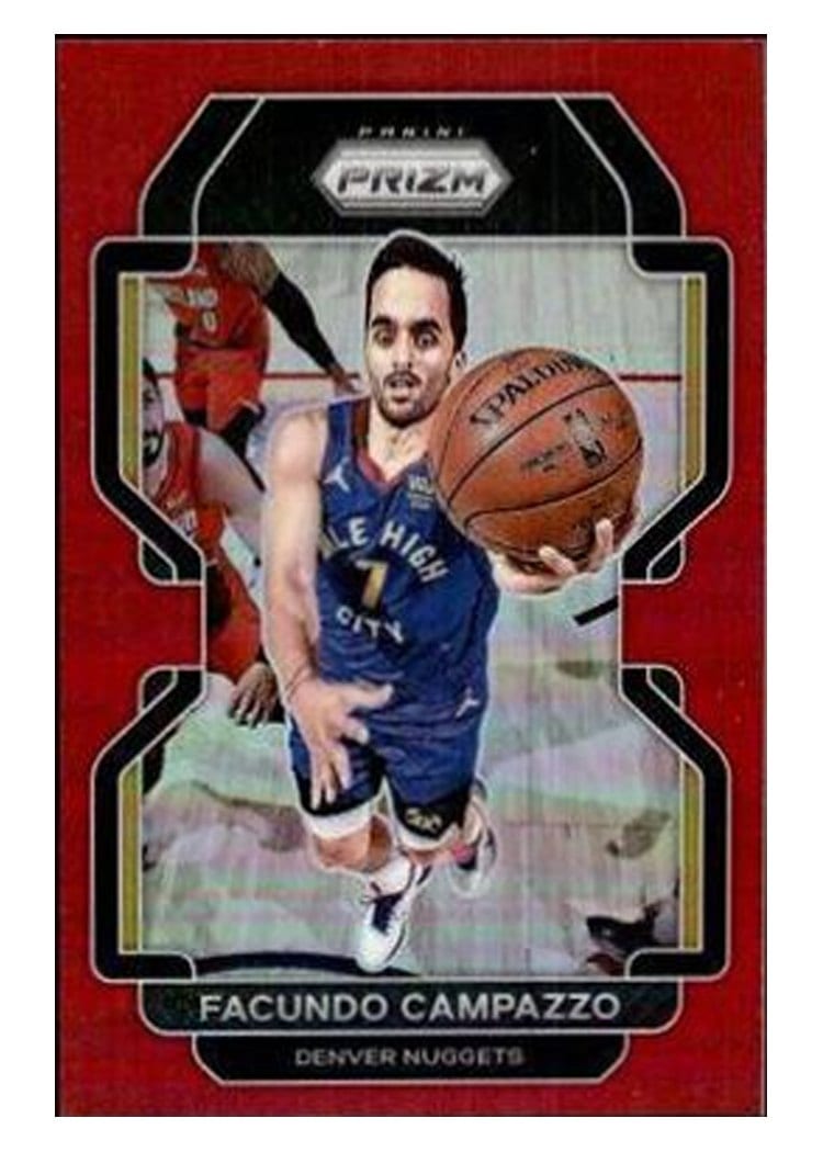 2021-22 Panini Prizm Base Set Facundo Campazzo #54 card