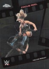 2026 Topps Chrome WWE Focus Reel Fallon Henley #FR-14 card