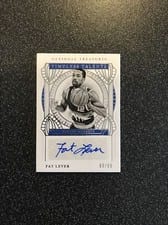 2020-21 Panini National Treasures Timeless Talents Signatures Fat Lever #TT-FAT card
