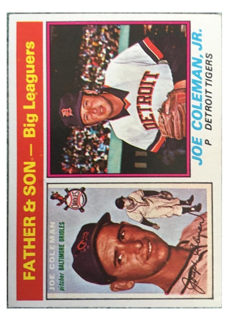 1976 Topps Father & Son #68 card