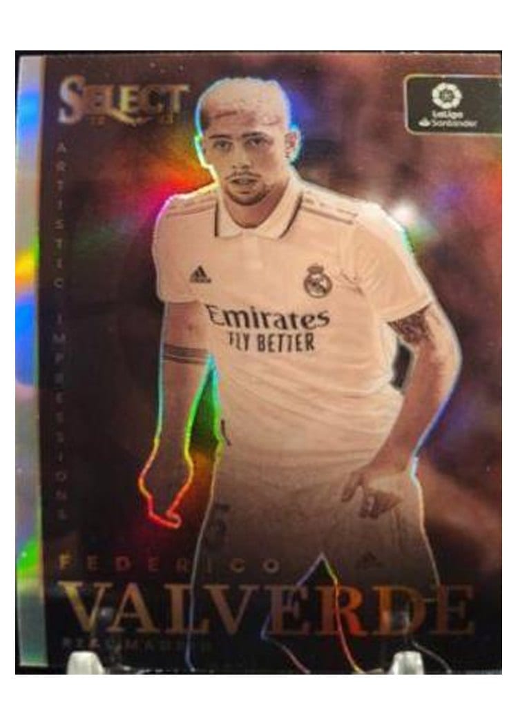 2022 Panini Select La Liga Artistic Impressions Federico Valverde #15 card