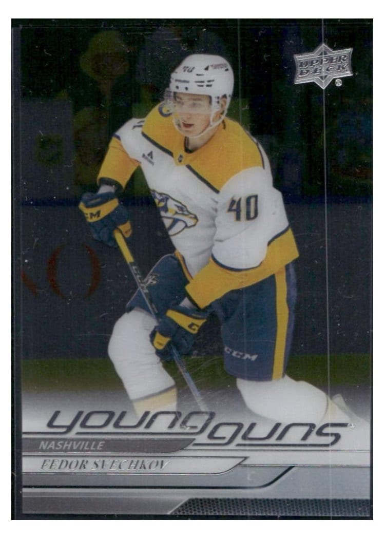 2024-25 Upper Deck Base Set Fedor Svechkov #724 card