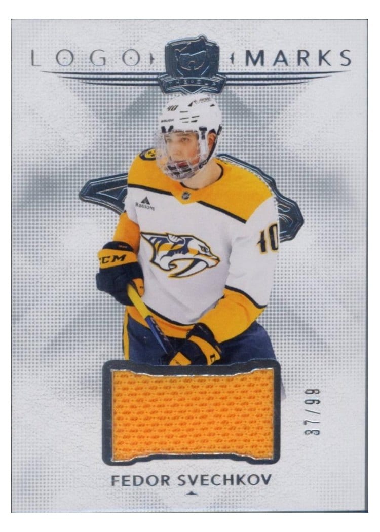 2024-25 Upper Deck The Cup Logomarks Fedor Svechkov #LM-FS card