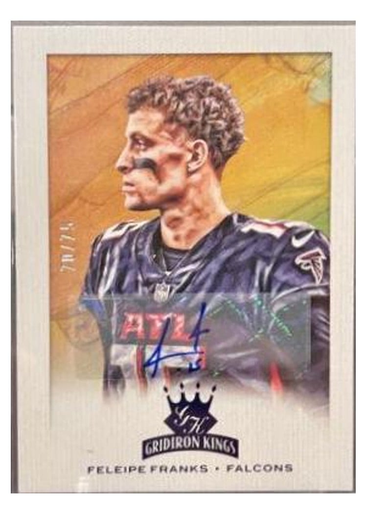 2021 Panini Chronicles Gridiron Kings Signatures Feleipe Franks #GK-11 card