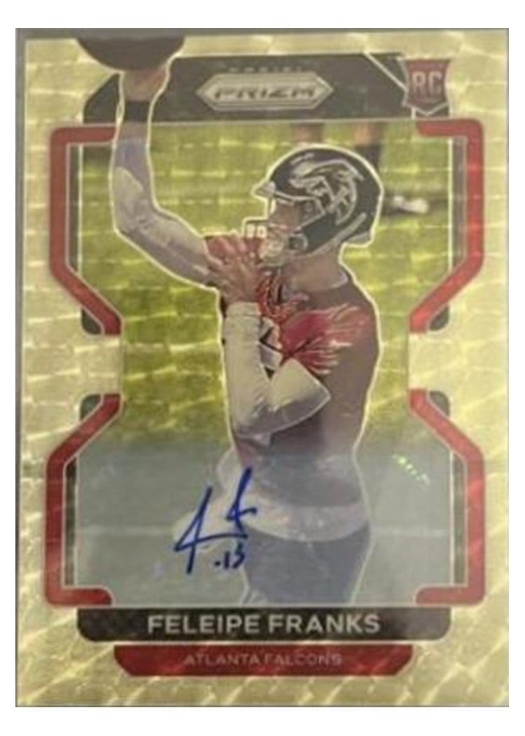 2021 Panini Prizm Base Set Feleipe Franks #398 card