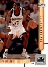 2001-02 Upper Deck Base Set Felipe Lopez #102 card