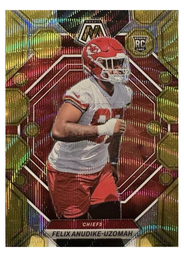 2023 Panini Mosaic Base Set Felix Anudike-Uzomah #320 card