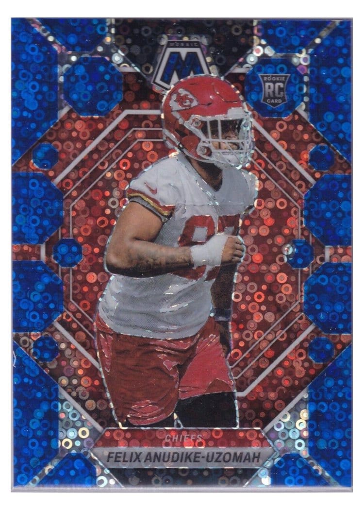 2023 Panini Mosaic Base Set Felix Anudike-Uzomah #320 card
